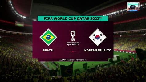 brazil vs korea republic world cup monday